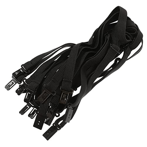 OATIPHO 10pcs Mens Bow Tie Elastic Belt Camouflage Bow Tie Front Adjustable Set