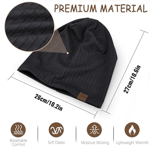 ideal für Läufer und Streetwear-Fans (92 Zeichen). - Detailansicht von HAMUNI Slouchy Beanie Hip-Hop Test – Dealfoxx.de