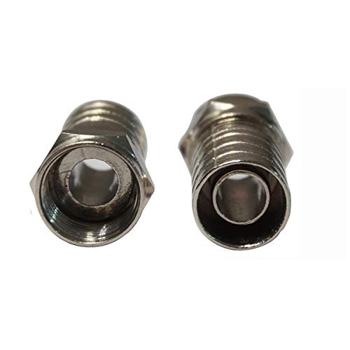 RG6 Coaxial Crimp Connector For Permanent Coaxial Cable