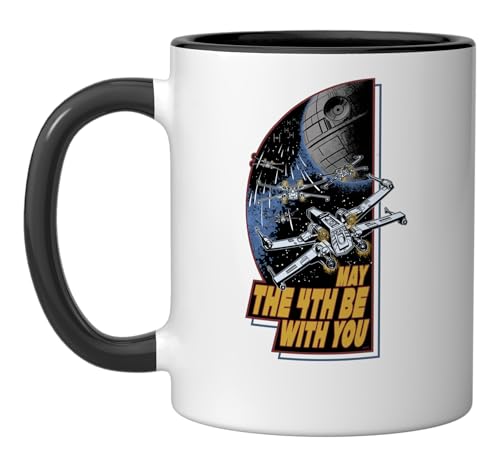 Star Wars Mug Cerámica Negro/Blanco 11 oz miniatura 1