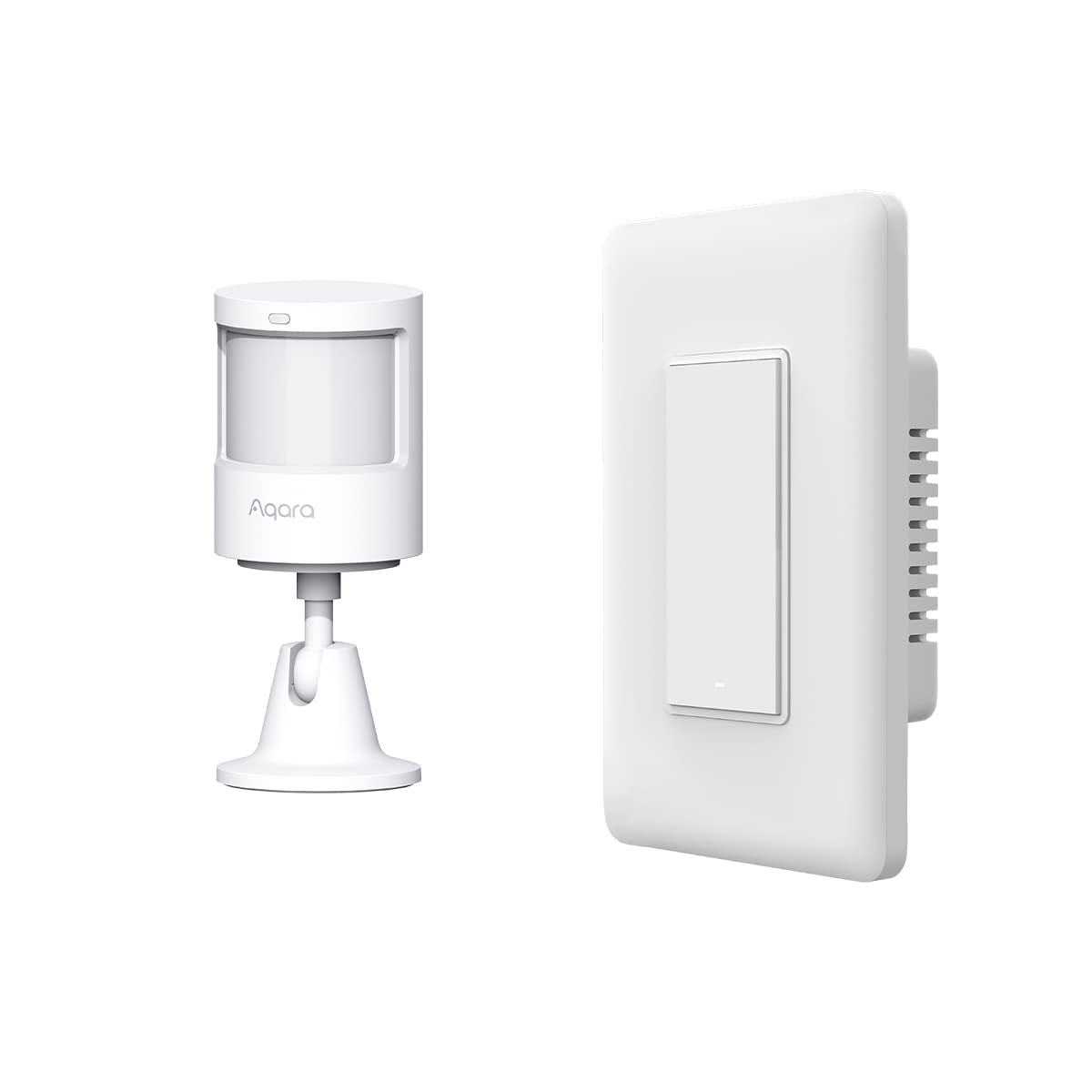 Aqarasmart Light Switch With Neutral Single Rocker Plus Aqara - Main Image