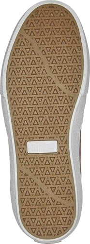 Image of Etnies Barge LS - Classic Skate Look, Slim Vulcanized Silhoutte, Hefty Armored Collar, Reinforced Vulc - Maroon - 6.5
