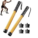 Poheyh Seillose Kampfseile, Gewichtete Fitness Trainingsausrüstung, 2 TLG Seile zum Armmuskeltraining, Tragbares Gewichtetes Workout Seil, Vielseitiges Trainingsgerät, für Innenbereich, Zuhause