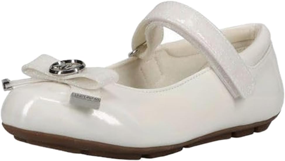 Michael Kors Girl's Rover Bow Glitter Mary Jane Flat