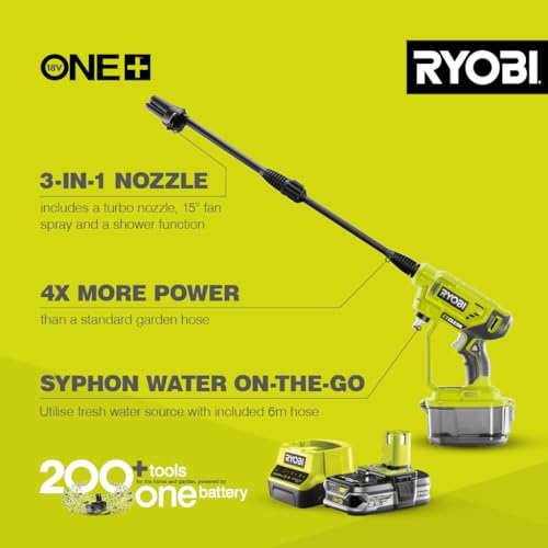 RYOBI 18V ONE+ High Pressure Gun Kit