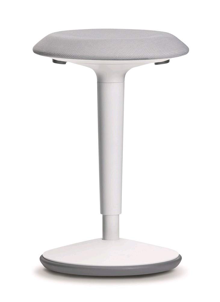 Taburete De Sedus, Asiento De Pie, Color Blanco, Ajuste Espontáneo En El Lugar De Trabajo, Montaje En El Proyecto, Trabajo En La Oficina Frontal O En Casa Como Útil Ayudante