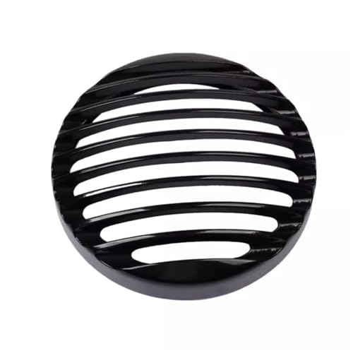 Grille phare moto Bonneville Bobber 2017-2024 double protection de calandre avant noire