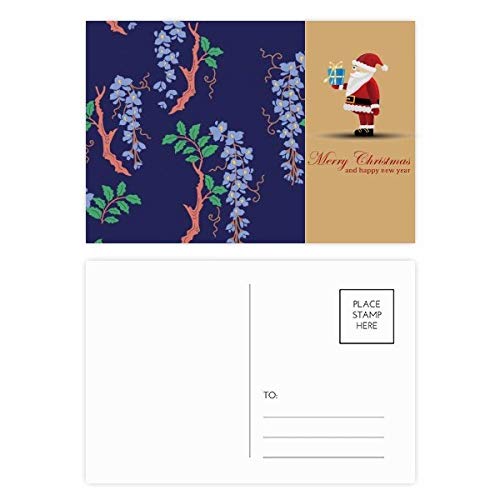 Cartes postales Père Noël Violet pour partager la magie et la tendresse des fêtes
