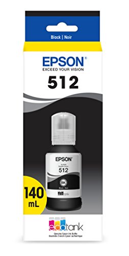 Epson 664 EcoTank Ink Ultra-high Capacity Bottle Cyan (T664220-S) Works with ET-2500, 2550, 4500, 4550, 2600, 2650, 3600, 16500