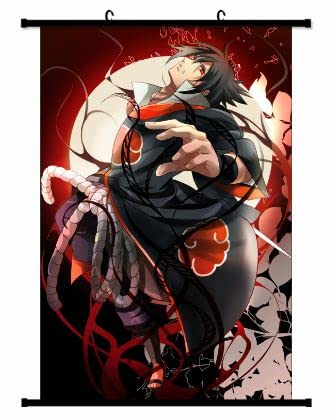 Itachi Uchiha Anime Poster，Anime Character Uchiha Sasuke Poster Anime Rollbild Naruto Anime Poster...