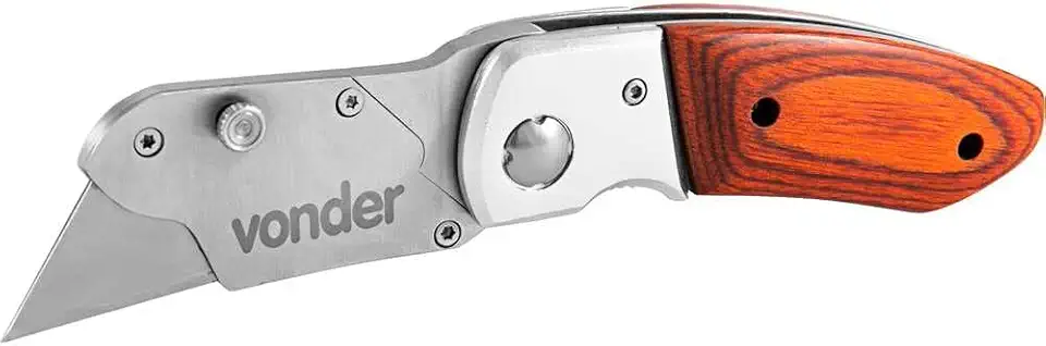 Estilete Trapezoidal Dobrável 150 Mm, Vonder.