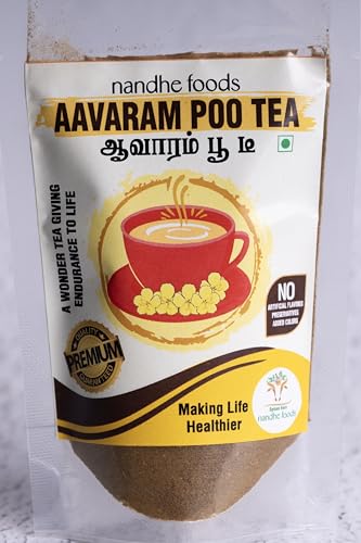 Nandhe Foods Aavarampoo Tea Powder, Tangedu Flower Tea, Immunity Booster, Aavaaram Poo, Tanner’s Cassia, Herbal Fresh Avarampoo Tea, Regulate Blood Sugar, Boosts insulin naturally (B0CSPG6RPH) Amazon Price History, Amazon Price Tracker