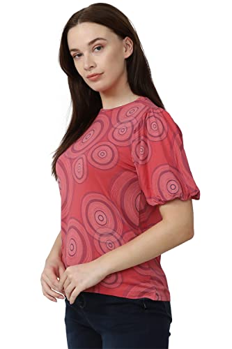 Image of Van Heusen Women's Cotton Regular Fit T-Shirt