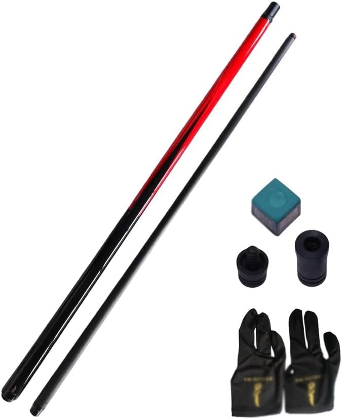 Cue Carbon Fiber Shaft 1/2 Break Cue Uni-loc Joint 12.9mm Black Bakelite Tip Bakelite Ferrule Pool Cue