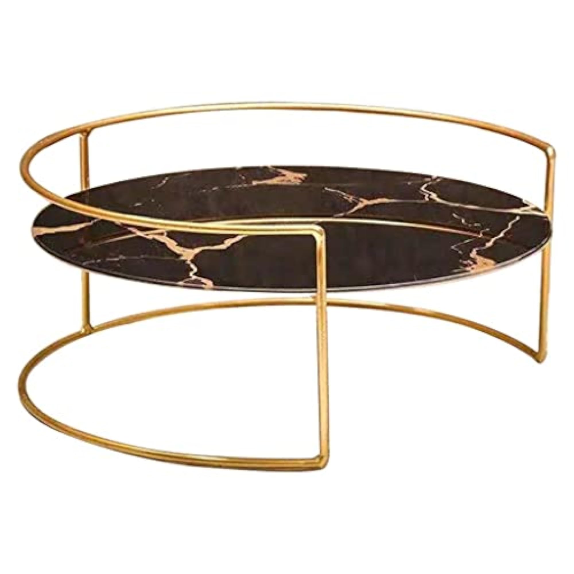 Cupcake Serving Makeup Shelf Large Black Rack