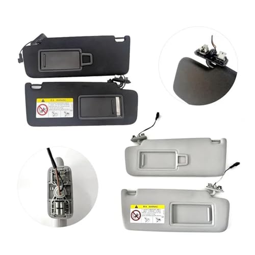Pare-soleil anti-UV pour T-Roc et T-Cross miroir intégré protection optimale - 2