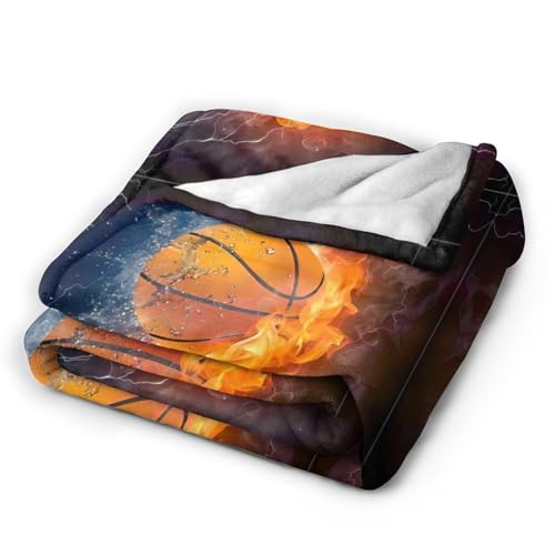 Couverture de voyage en flanelle imprimée ultra douce et légère pour lit