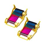 Zebra 2pack-800033-340 True Colours iSeries High-capacity YMCKO Color Ribbon for ZXP Series 3 Card Printers. Replaces Zebra 800033-340. 560 Total Prints.