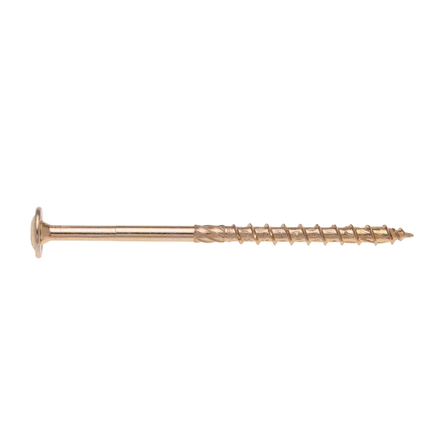 Tornillos para Madera de Keple 6 mm x 180 mm - Torx Autorroscantes Multiuso y Traviesas de Ferrocarril Tornillos Brida de Tornillos para Unión y Construcción Paquete de 100 Unidades
