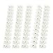 5 Pcs X3-0512 400V 5A 12 Position 2 Row Plastic Screw Terminal Block
