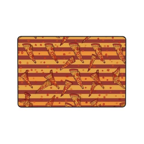 Tapis de sol antidérapant de qualité supérieure avec rayures dorées - 8