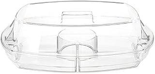 Prodyne SB-5 Flip-Lid Appetizers On Ice, 15", Clear
