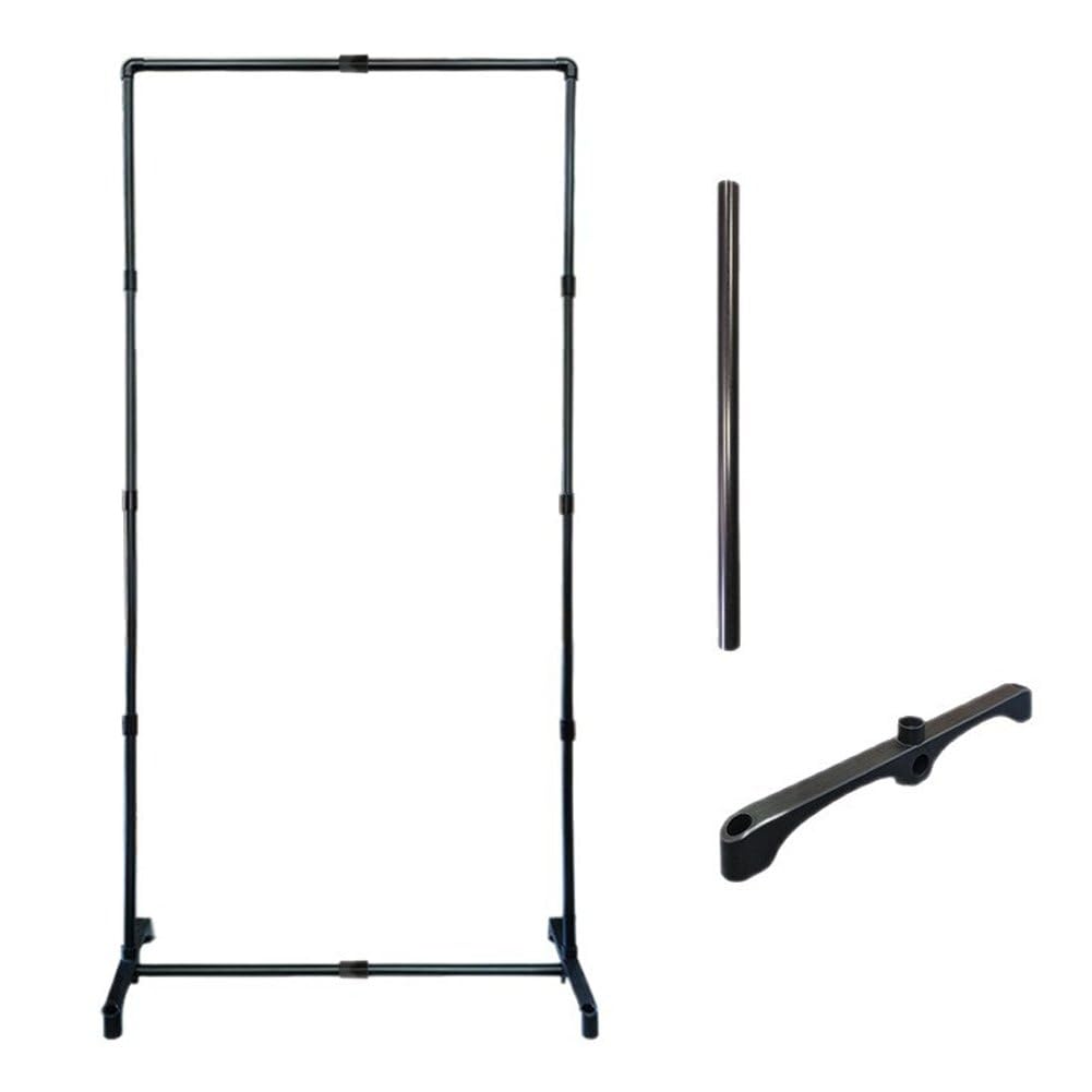 Sslvya Backdrop Stand Adjustable Background Holder Versatile Photo Support Frame Heavy Duty Signage Stand Party Supplies