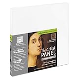 Ampersand Art Supply Wood Gesso Artist Painting Panel: Primed Smooth, 5