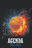  Agenda Escolar 2022 2023: Agenda Baloncesto . Agenda 2022 2023 Baloncesto . Regalo Moto para Baloncesto Hombre Mujer . Planificador Semanal y Mensual 2022 2023