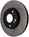 StopTech 126.40036SR Front Right Sport Slotted Brake Rotor
