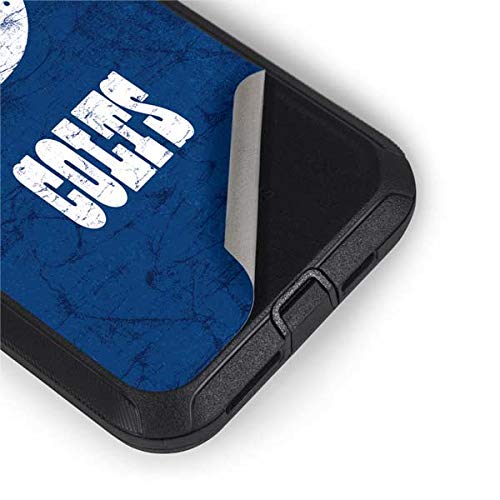 Skinit Decal Skin Compatible with OtterBox Defender iPhone 11 Case - Officially Licensed NFL Indianapolis Colts Distressed Design