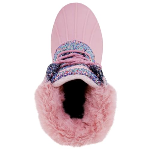 LONDON FOG Girls Stockport Cold Weather Warm Lined Snow Boot4