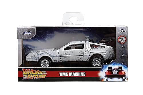 Coche Jada Back to The Future 1:32 Máquina del Tiempo miniatura 7
