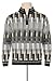 Stacy Adams Men’s Sweater Mélange Medley Full Patterned Design (5XL, Black)