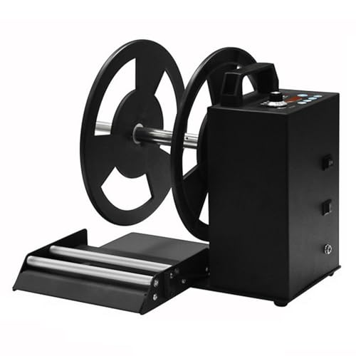 ZMJGLL Automatic Label Separator and Winder w/Digital Display,Intelligent Control,150mm Rewind Width,w/1~3 Inch Core Rolls, Bidirectional Rewind Function