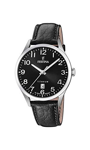 Preisvergleich Produktbild Festina HerrenArmbanduhr Analog Quarz Leder F20467 / 3