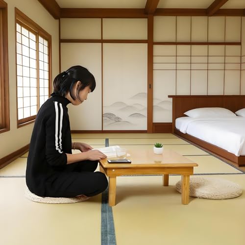 Table pliante japonaise gain de place pour petits studios
