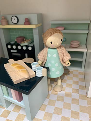 Muñeca de Madera Flexible The Goodwood Family 1:12 miniatura 5