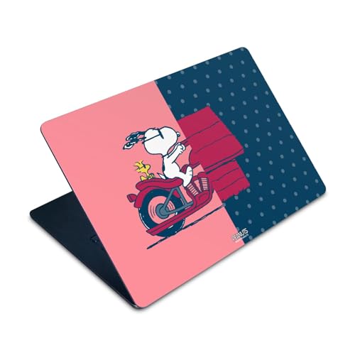 Sticker Peanuts Snoopy Apple MacBook Air 15 M2 2023 Skin Vinyle Autocollant Head Case