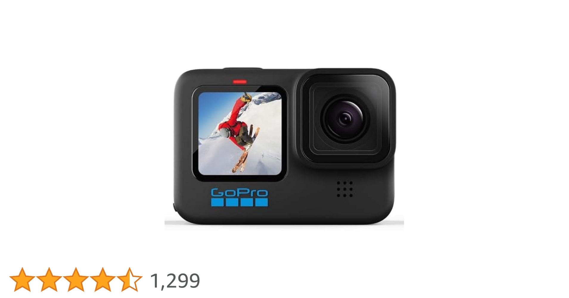 GoPro HERO10 BLACK ゴープロヒーロー10 GoPro HERO10 Black (Beginner Action Camera)