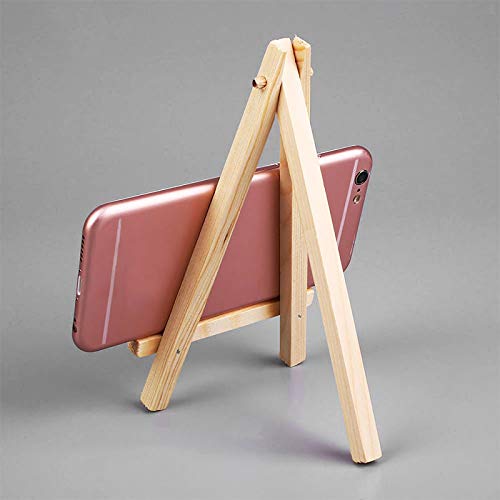 Mini Display de Borlas de Madeira Kicode para Festa e Casamento (Pacote com 10 Cavaletes)