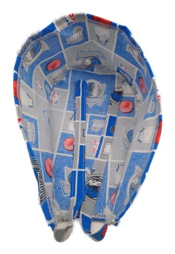 Scrub Hat Sports Teams Cotton Cap Tie Back Do-Rag Skull - Thumbnail 4