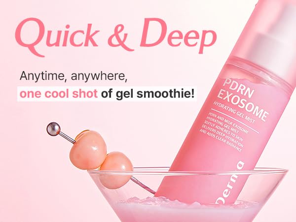 WELLDERMA PDRN Exosome Gel Mist, 100ml / 3.38 fl.oz – Hydrating & Soothing Hydrogel Face Mist with Collagen, Peptides, Hyaluronic Acid, and Botanical Extracts for Daily Skincare - Image 2