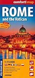 Rome et le Vatican 1/15.000 (carte grand format laminée - plan de ville)