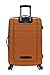 Rockland Melbourne Hardside Expandable Luggage with Spinner Wheels, Orange, Checked Large 28