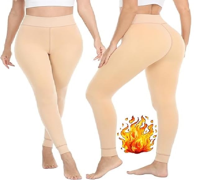 brachy Women's Super Soft Thick Fur Lined Warm Leggings Fit (26 to 40) BCA_FURLEG0C2__ Skin-picture-36