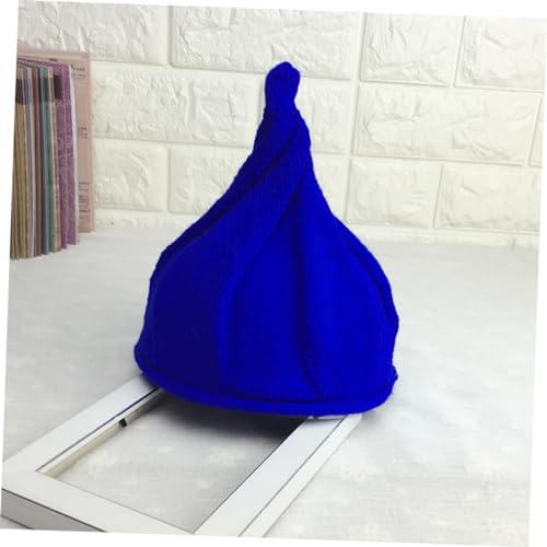 Fashionable Boys and Girls Knit Hats Warm Winter Essential Boys Girls Beanie Hat Easy Wash Blue2