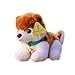 Nikgic. Lindo Juguete de Peluche Akita Inu con Campana Muñeca Linda Cachorro simulación Shiba Inu Ragdoll Regalo de cumpleaños