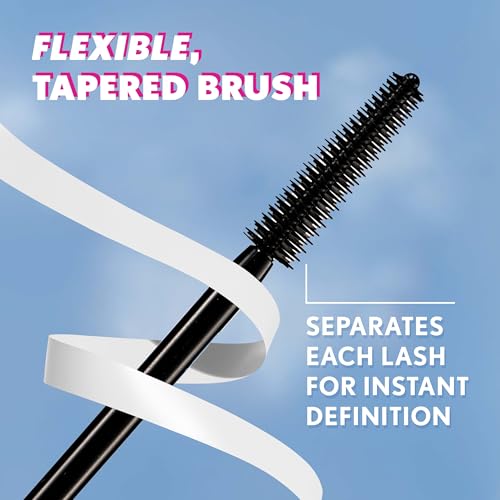 Image of COVERGIRL Eye Enhancer Wrap Tubing Mascara, 30-Hour Wear, Visible Length, Tapered Wand, Effortless Removal, Vegan Formula - 800 Max Motion Black (Intense Black)