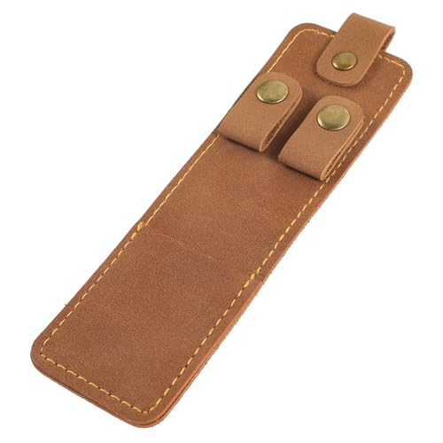 TINEASUR Jewelry Travel Organizer Jewelry Organizer Ring Holder Brown Pu Leather Women Earrings